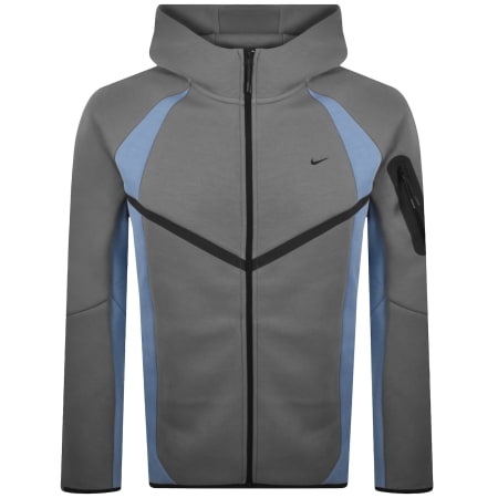 Nike Tech Windrunner Fleece Hoodie Grey | Mainline Menswear gb